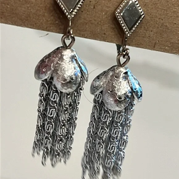 Sarah Coventry & Copper brushed on Turquoise Clip On Earrings. 2 pair. - Picture 11 of 16